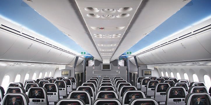 American Airlines Announces 787 Dreamliner Routes Cabin
