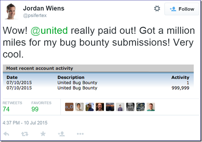 a screenshot of a social media account