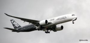 The A350 performance at Farnborough International Airshow