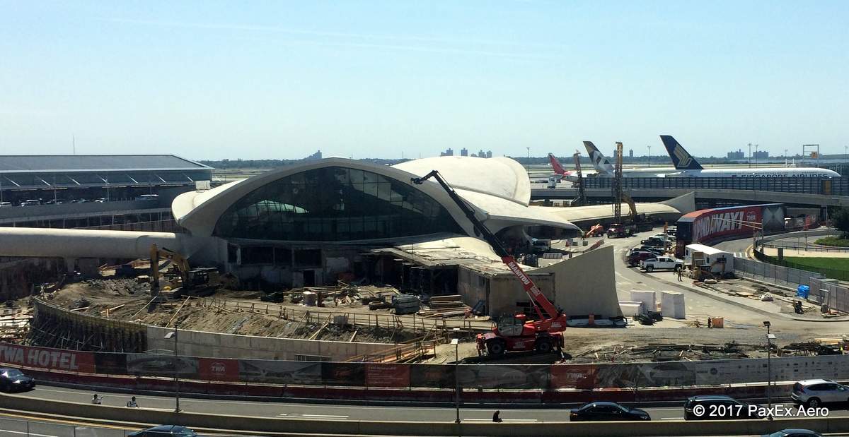 a construction site with a crane