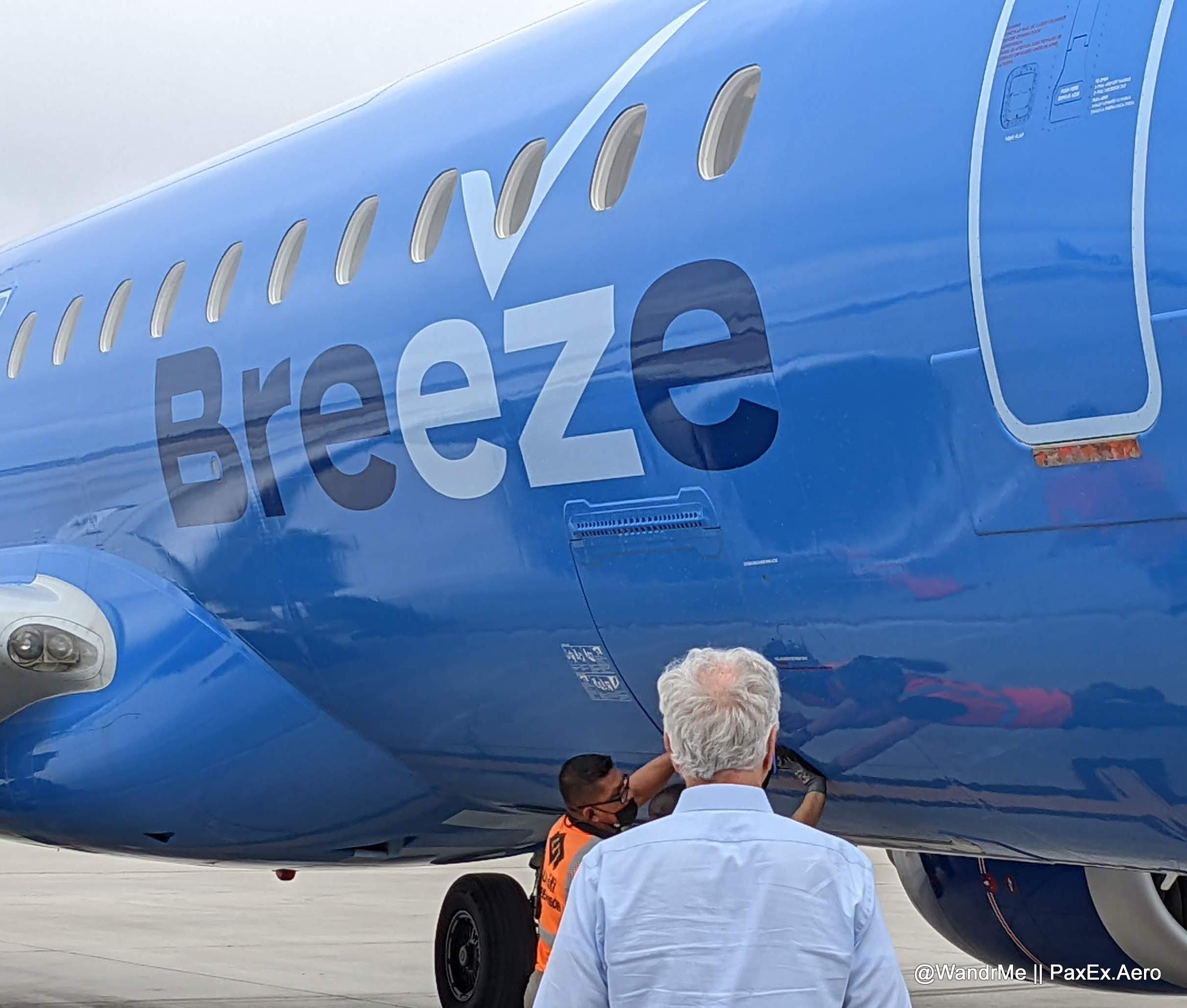 A fresh take on the Breeze inflight experience Wandering Aramean